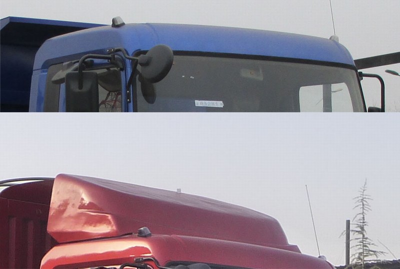 SX1258GP5 陕汽220马力前四后四(小三轴)柴油载货汽车底盘图片