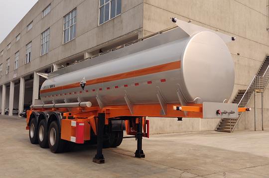 锡宇10米30.5吨3轴腐蚀性物品罐式运输半挂车(WXQ9408GFW)