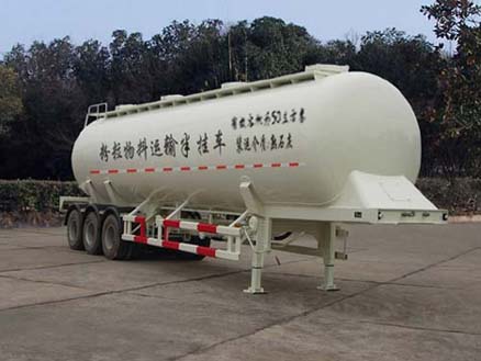江山神剑13米27.5吨3轴粉粒物料运输半挂车(HJS9400GFL)