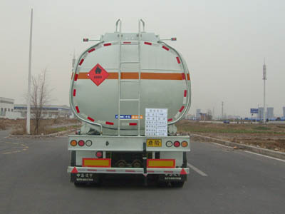 凌宇CLY9405GRY易燃液体罐式运输半挂车公告图片