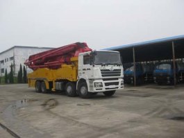 奇特牌JTZ5420THB混凝土泵车