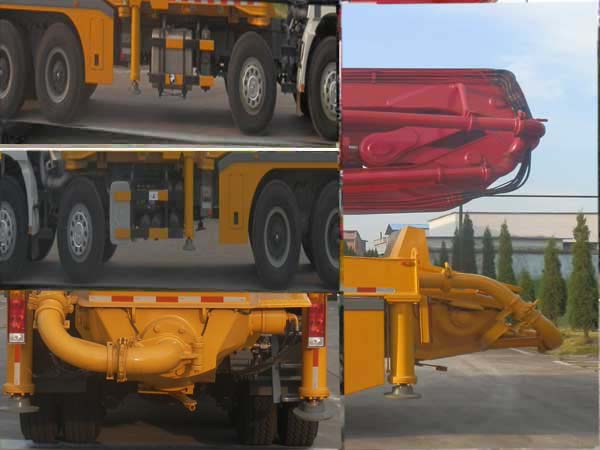 奇特牌JTZ5390THB混凝土泵车公告图片