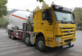 现场混装铵油炸药车