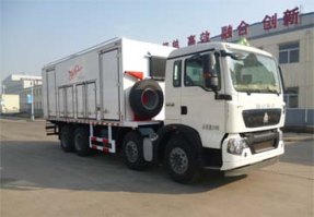 惠丰安拓牌SXH5312THRD2现场混装乳化炸药车