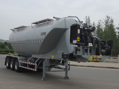 凌宇11.7米29.5吨3轴中密度粉粒物料运输半挂车(CLY9402GFLA)