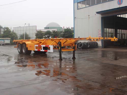 金皖12.4米30.5吨2轴集装箱运输半挂车(LXQ9351TJZ)
