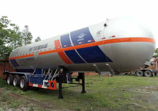宏图12.6米26.3吨3轴液化气体运输半挂车(HT9407GYQ2C1)