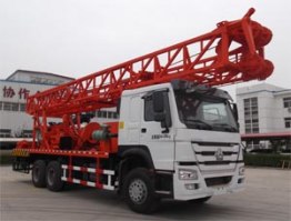 钻机车