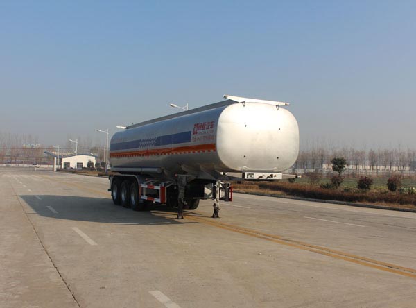 通亚达11米30.9吨3轴易燃液体罐式运输半挂车(CTY9404GRY)