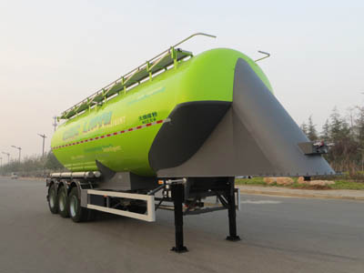 凌宇12.5米30吨3轴中密度粉粒物料运输半挂车(CLY9409GFLA1)