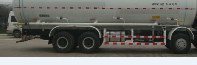 欧曼牌BJ5319GFL-XB低密度粉粒物料运输车公告图片