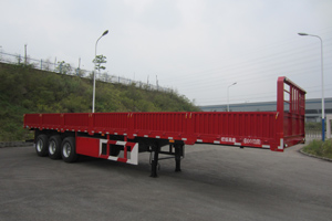 炫虎13米34.2吨3轴栏板半挂车(DAT9400)