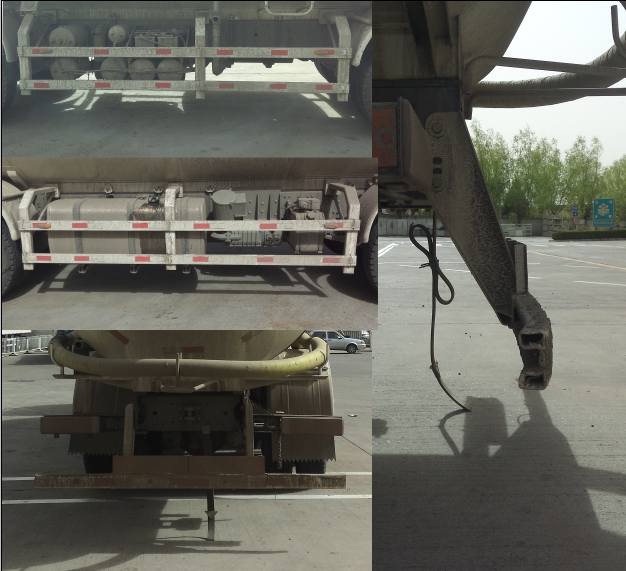 欧曼牌BJ5319GFL-XC低密度粉粒物料运输车公告图片
