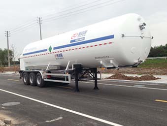 圣达因12.1米25.2吨3轴低温液体运输半挂车(SDY9408GDYN)