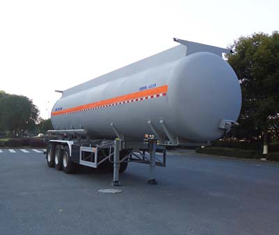 宏宙12.3米30.5吨3轴液态食品运输半挂车(HZZ9400GYS)