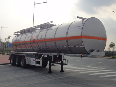 永强11.5米27.7吨3轴化工液体运输半挂车(YQ9401GHY)