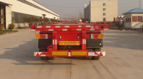 鲁驰LC9403TJZ集装箱运输半挂车公告图片