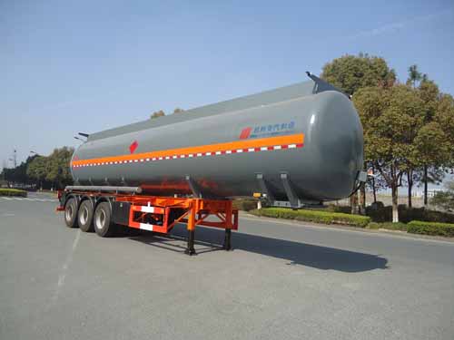 宏宙11.8米31.4吨3轴易燃液体罐式运输半挂车(HZZ9400GRYC)