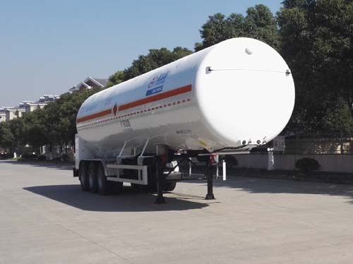 圣达因13米24.5吨3轴低温液体运输半挂车(SDY9391GDYT)