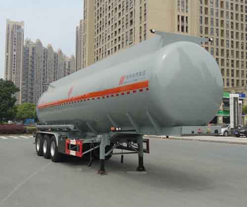 宏宙11.8米31.7吨3轴易燃液体罐式运输半挂车(HZZ9407GRY)