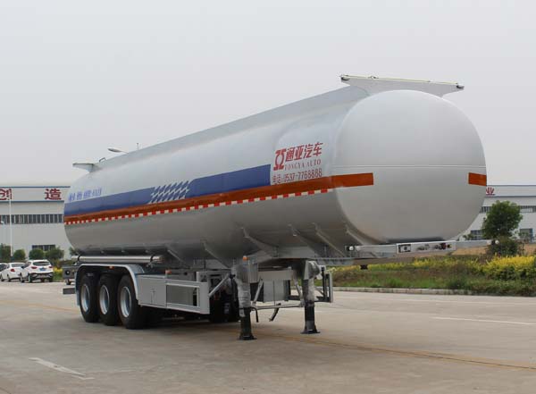 通亚达12.4米33.8吨3轴润滑油罐式运输半挂车(CTY9403GRHL)