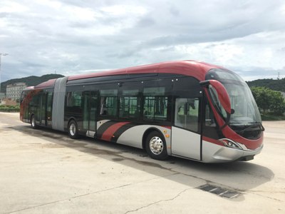 广通18米10-50座纯电动铰接城市客车(GTQ6186BEVBT3)