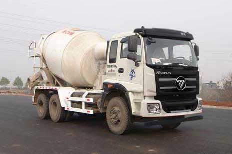福田牌BJ5252GJB-G2混凝土搅拌运输车公告图片