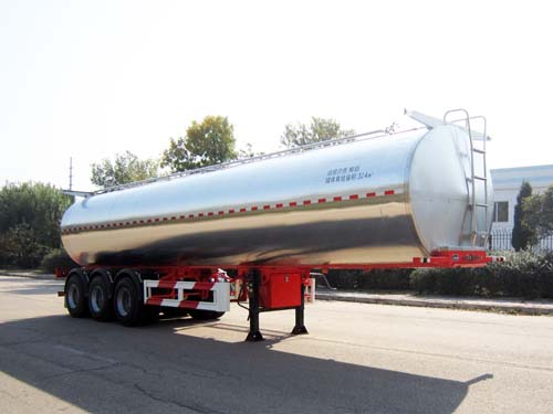 青特11.4米31.8吨3轴鲜奶运输半挂车(QDT9402GNY)