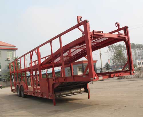 恒通梁山13.6米13.5吨2轴乘用车辆运输半挂车(CBZ9200TCC)