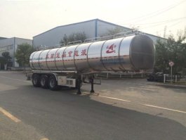 铝合金液态食品运输半挂车