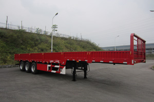 炫虎13米34.3吨3轴栏板半挂车(DAT9401)