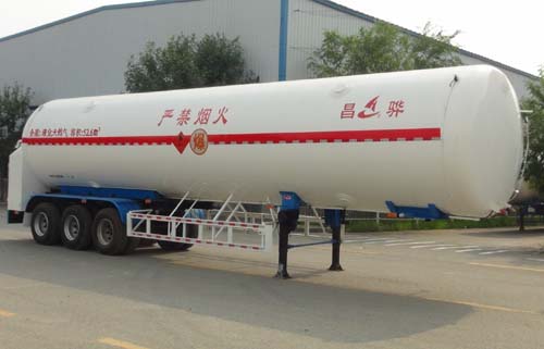 昌骅13米25.2吨3轴低温液体运输半挂车(HCH9402GDYE)