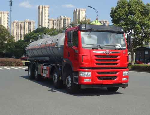 HZZ5312GFW型腐蚀性物品罐式运输车图片