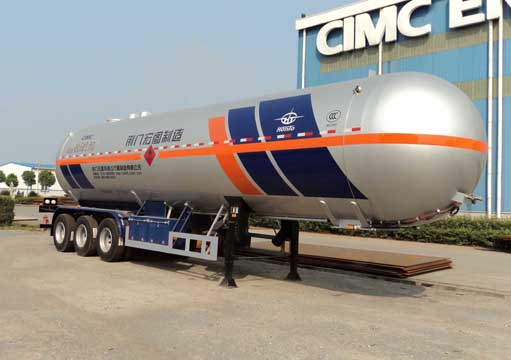 宏图13.4米25.5吨3轴液化气体运输半挂车(HT9409GYQA6)