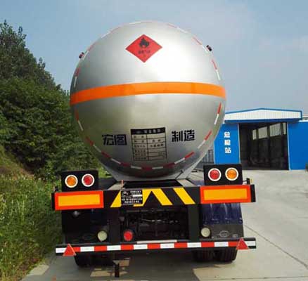 宏图HT9409GYQA6液化气体运输半挂车公告图片