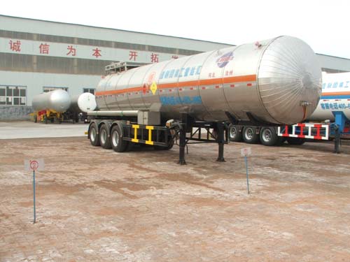 汇达12.5米29.2吨3轴液化气体运输半挂车(YHD9405GYQ1)
