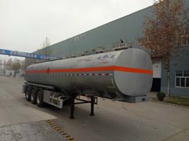 明航11.7米30.9吨3轴易燃液体罐式运输半挂车(ZPS9407GRY)