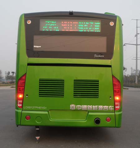 中通LCK6127PHEVG1插电式混合动力城市客车公告图片
