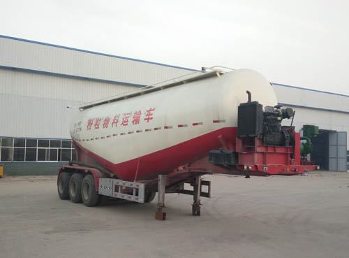 尹超10.8米31吨3轴中密度粉粒物料运输半挂车(LHT9401GFL)