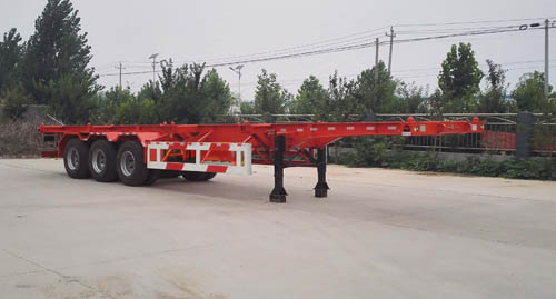 龙恩13米34.7吨3轴集装箱运输半挂车(LHE9401TJZ)