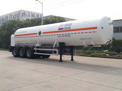 12米27.4吨3轴低温液体运输半挂车(SDY9405GDYY)