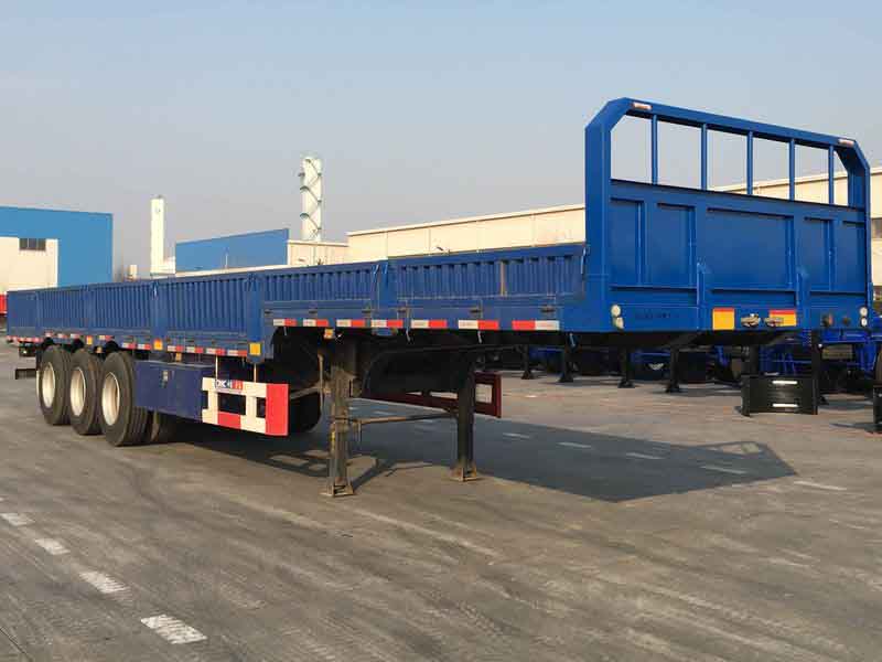 12米32.5吨3轴栏板式运输半挂车(ZJV9382QD)