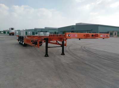 新日钢12.3米35吨3轴集装箱运输半挂车(FFR9401TJZG)