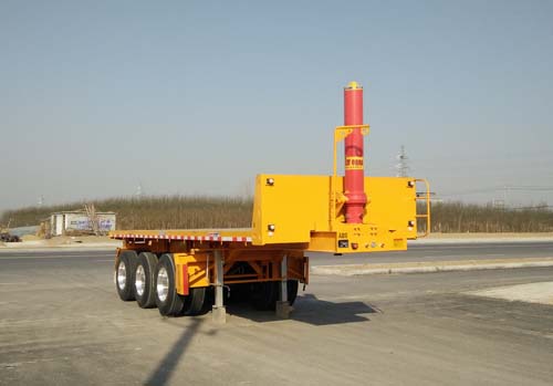 瑞图8.3米33吨3轴平板自卸半挂车(LYT9409ZZXP)