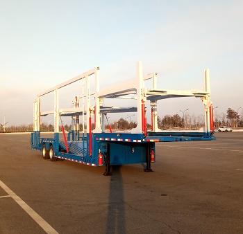解放13.8米14吨2轴乘用车辆运输半挂车(CA9220TCCA70)