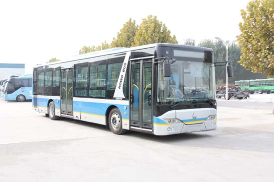 黄河12米10-48座插电式混合动力城市客车(JK6126GPHEVN5Q)