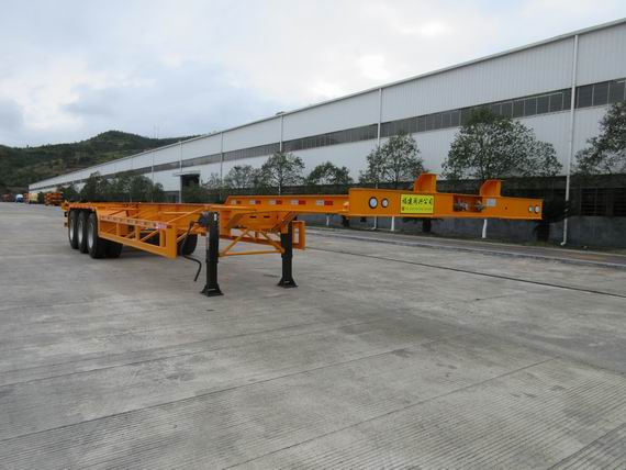 闽兴14米35.1吨3轴集装箱运输半挂车(FM9400TJZC)