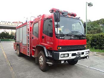 银河牌BX5120TXFJY162/W4抢险救援消防车