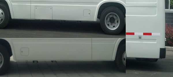 东风牌EQ5041XXYTBEV1纯电动厢式运输车公告图片
