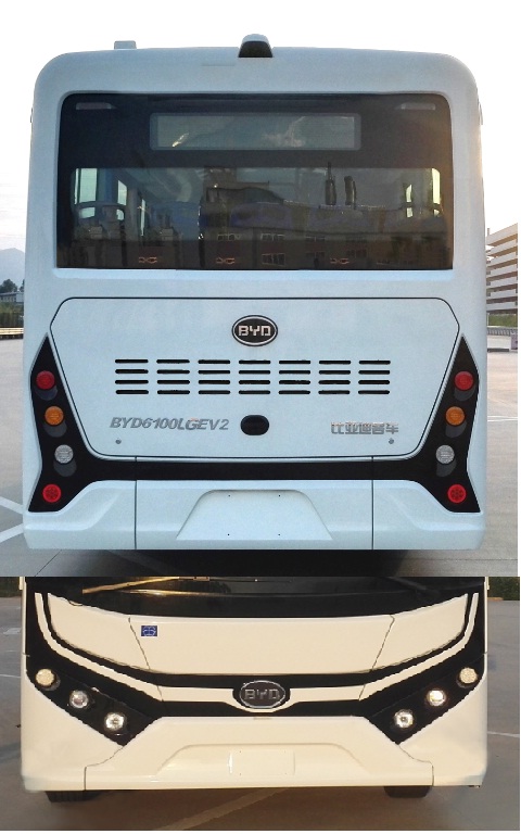 比亚迪byd6100lgev2纯电动城市客车